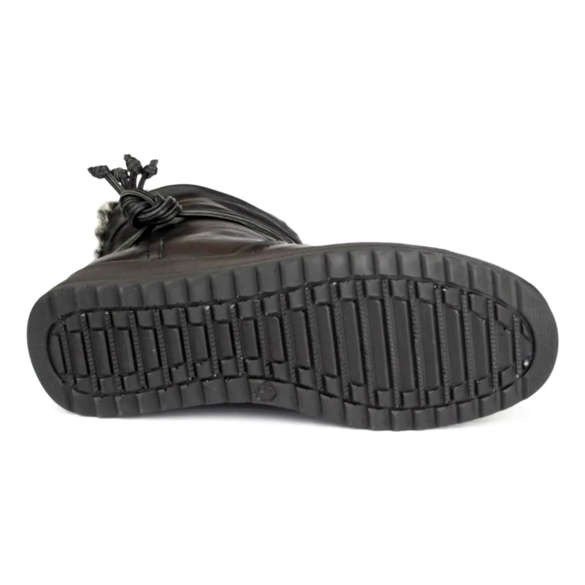Amaretti Faux Fur Boot Black