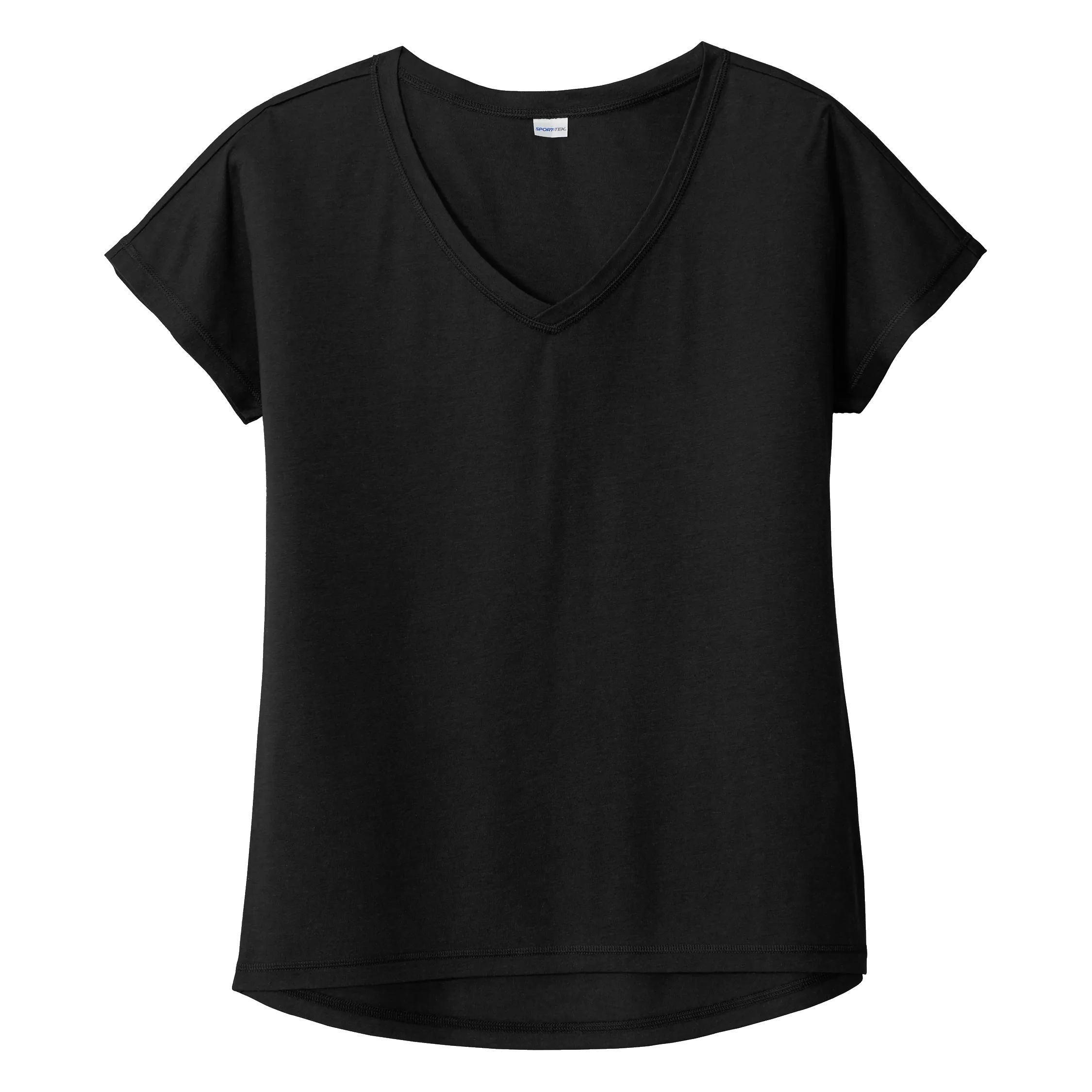 B2102 Ladies Tri-Blend Wicking Dolman Tee