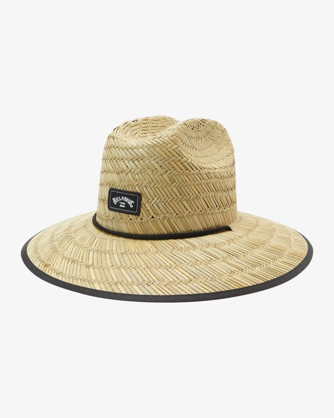 Billabong Tides Print Straw Hat - Asphalt