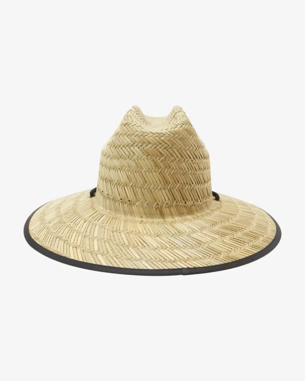 Billabong Tides Print Straw Hat - Asphalt
