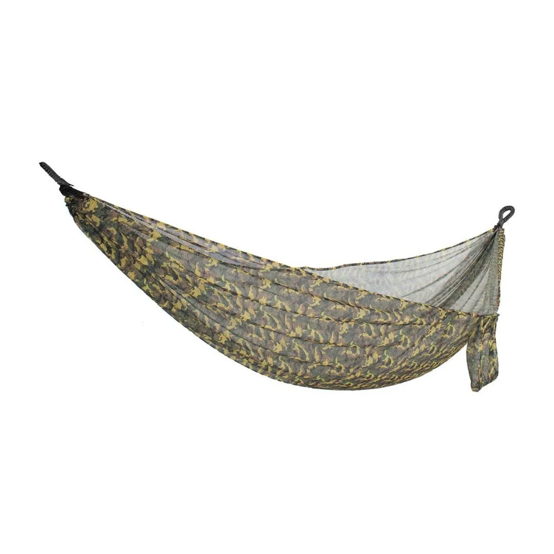 Bliss Poly Mesh Camouflage Travel Hammocks In a Bag