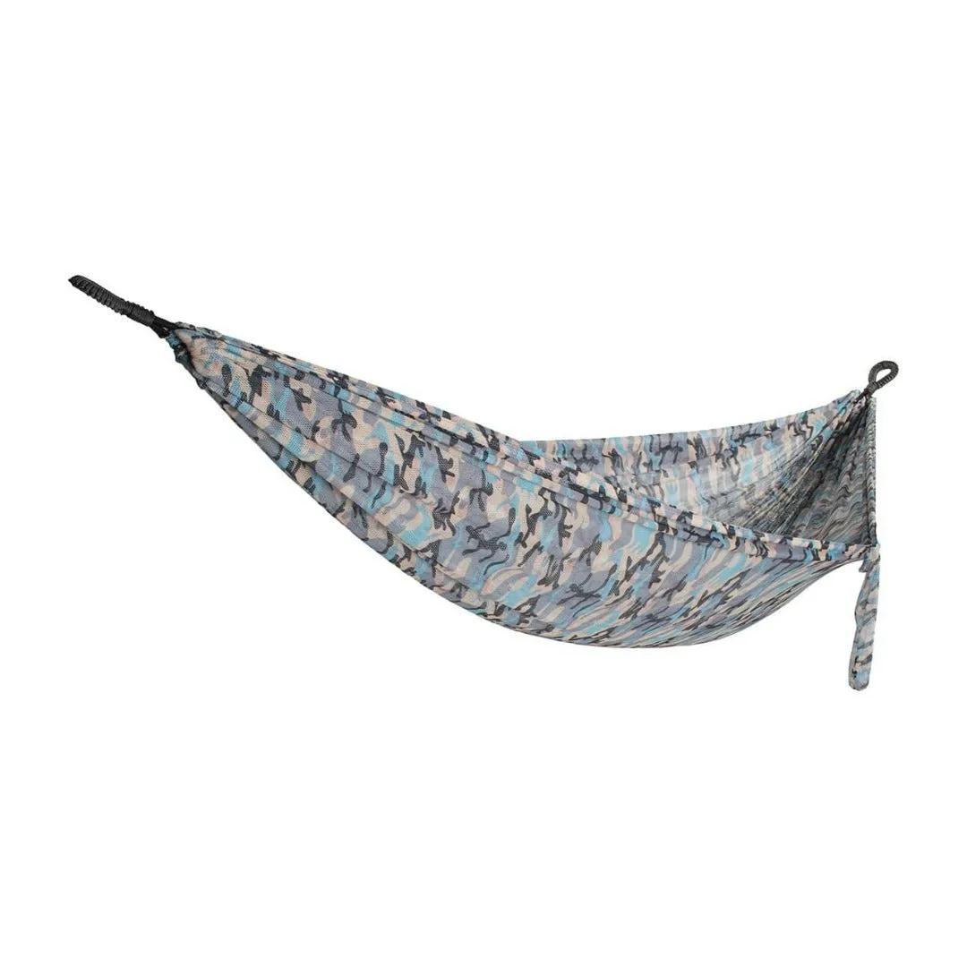 Bliss Poly Mesh Camouflage Travel Hammocks In a Bag