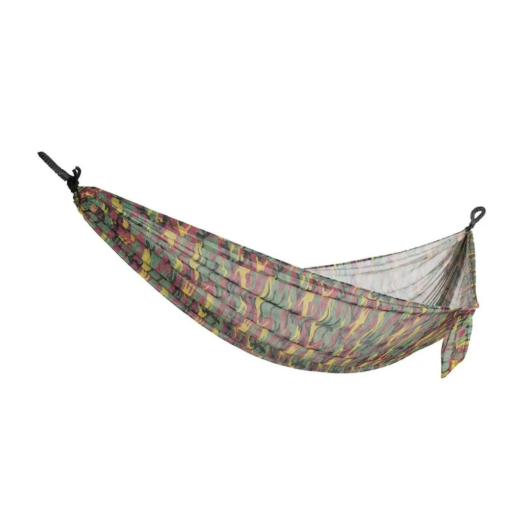 Bliss Poly Mesh Camouflage Travel Hammocks In a Bag