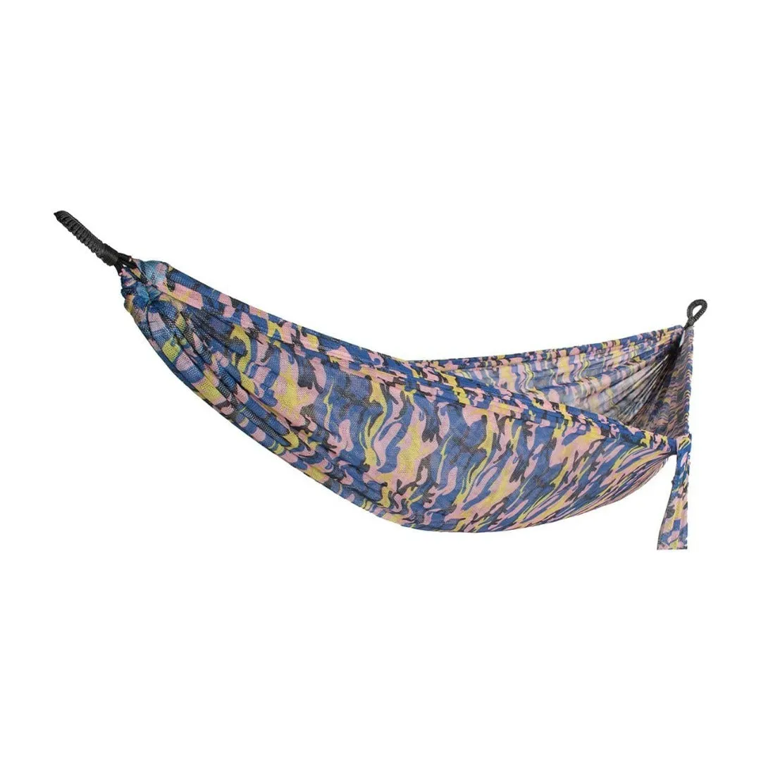 Bliss Poly Mesh Camouflage Travel Hammocks In a Bag