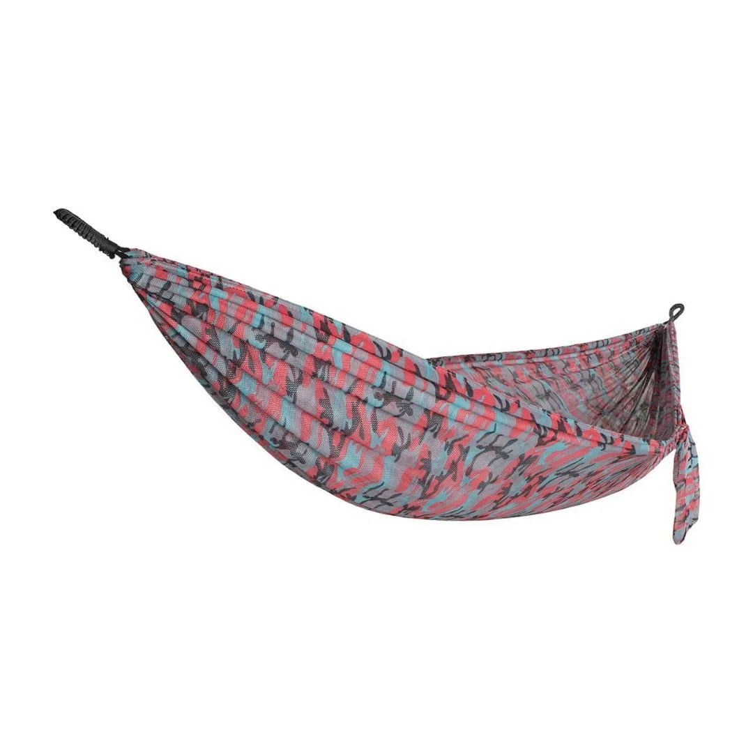 Bliss Poly Mesh Camouflage Travel Hammocks In a Bag