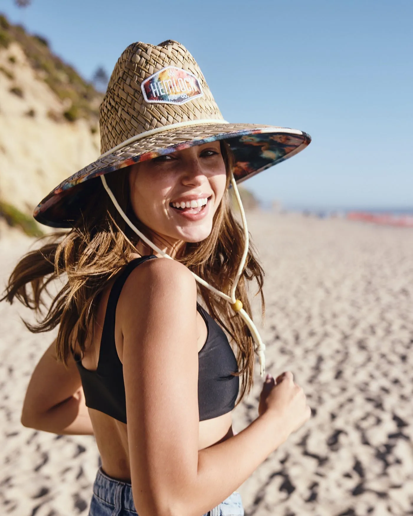 Bowie Straw Lifeguard Hat