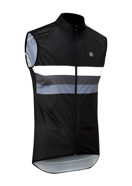 Chapeau! Club Stripe Gilet - Black