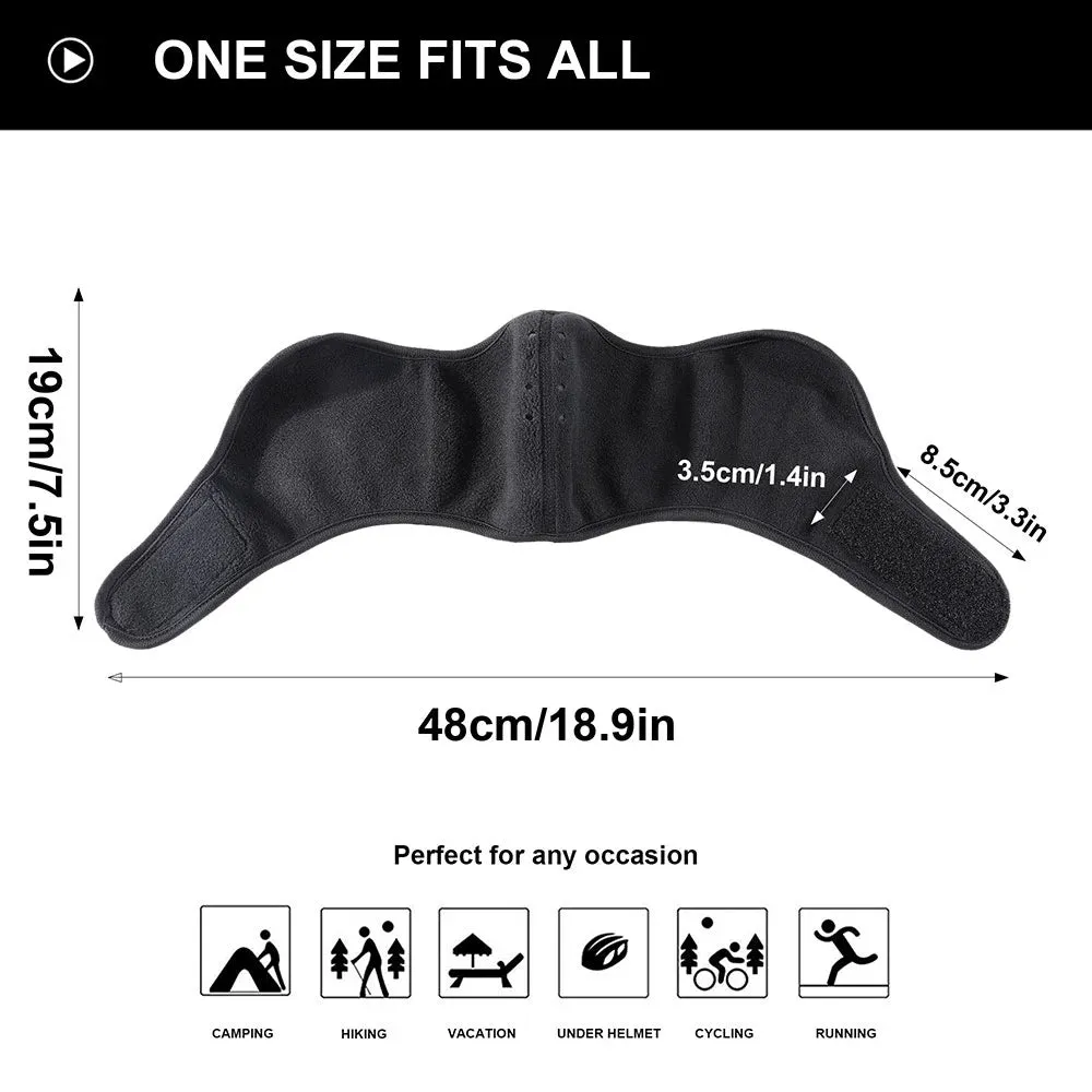 Coats / Jackets: Thermal Fleece Balaclava. Full Face Mask. Warm and Windproof.
