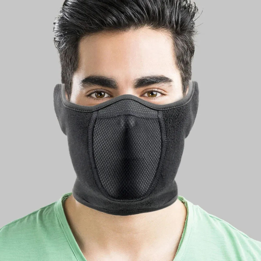 Coats / Jackets: Thermal Fleece Balaclava. Full Face Mask. Warm and Windproof.