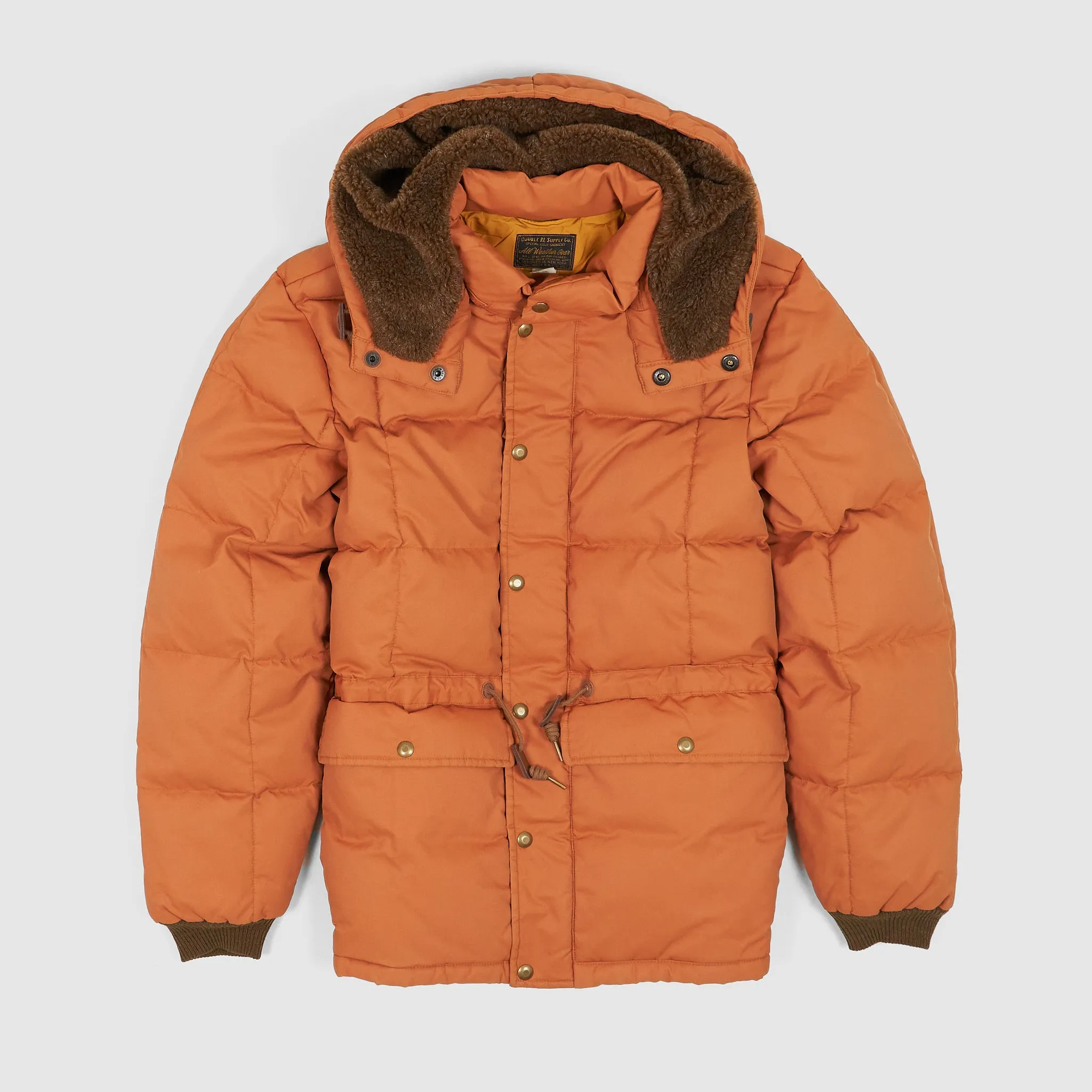 Double RL Quilted Hooded Parka Jacket