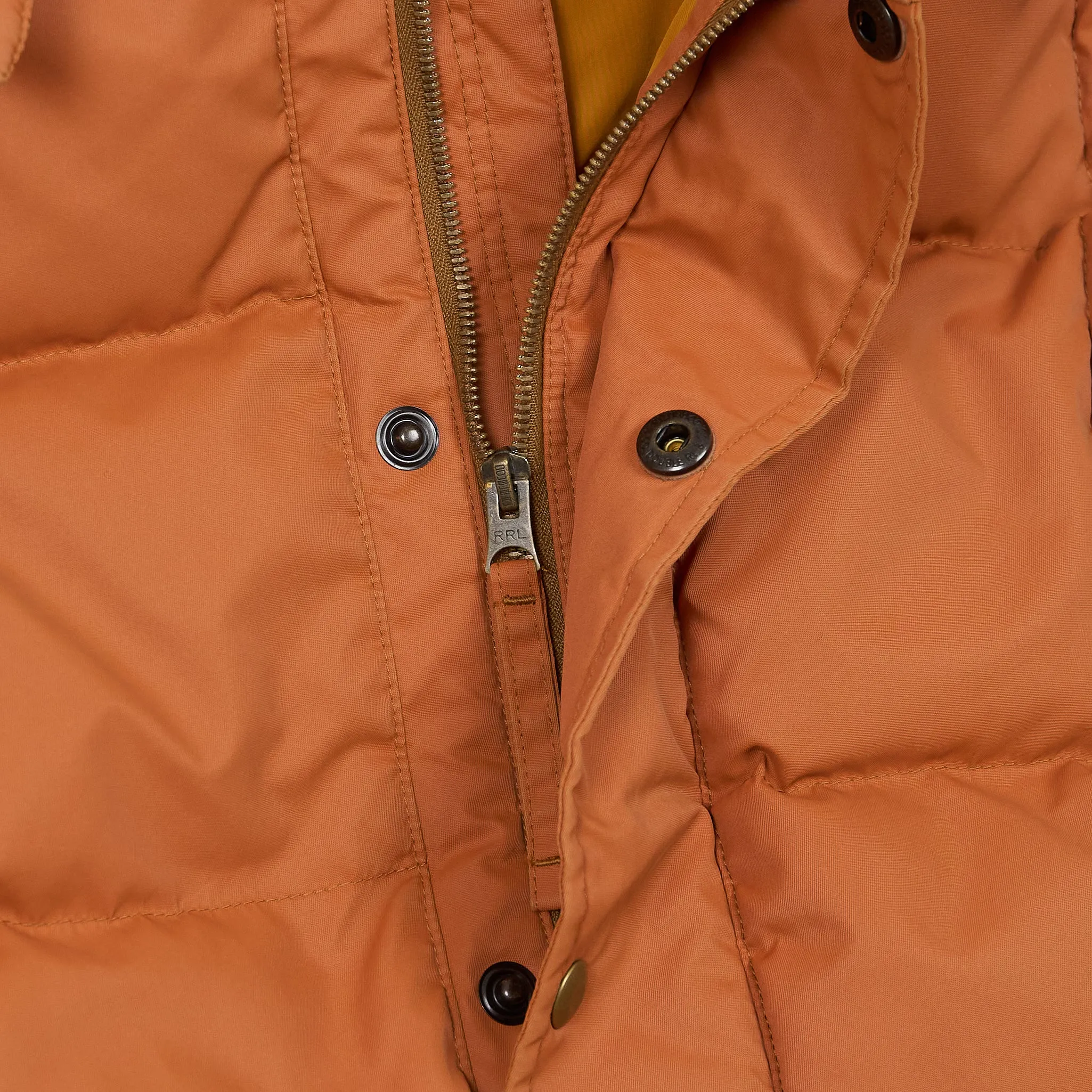 Double RL Quilted Hooded Parka Jacket