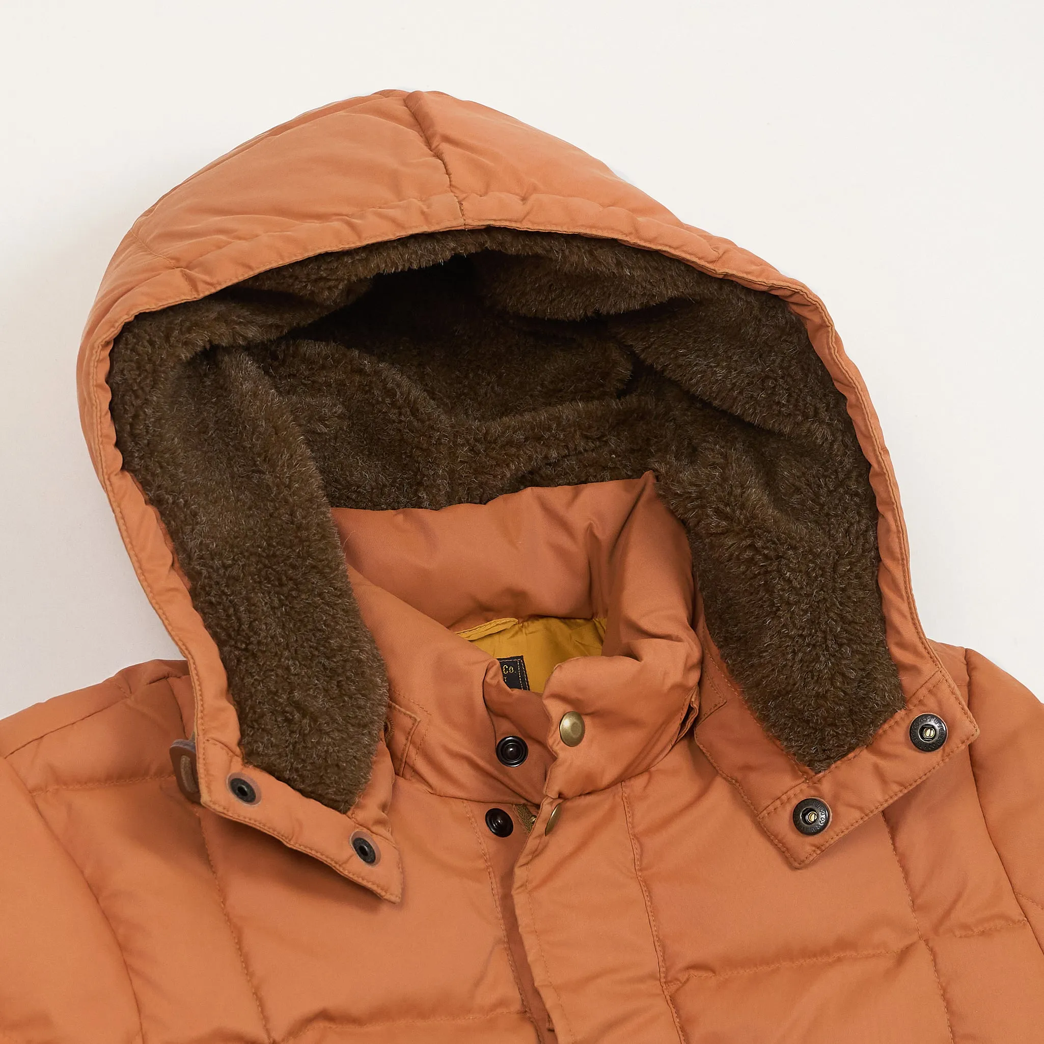 Double RL Quilted Hooded Parka Jacket