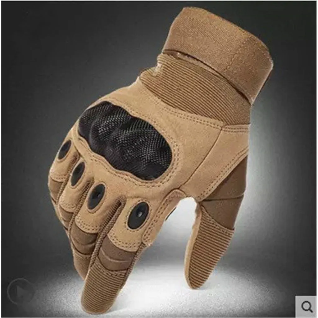 Gloves Hard Military Knuckle Tactical Gloves Motorbike Motorcycle ATV Riding Army Combat Full Finger Gloves for Men