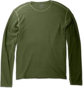 Hot Chillys Men's Pepper Bi-Ply Thermal Warming Midweight Relaxed Fit Stretching Base Layer Long Sleeve Crewneck