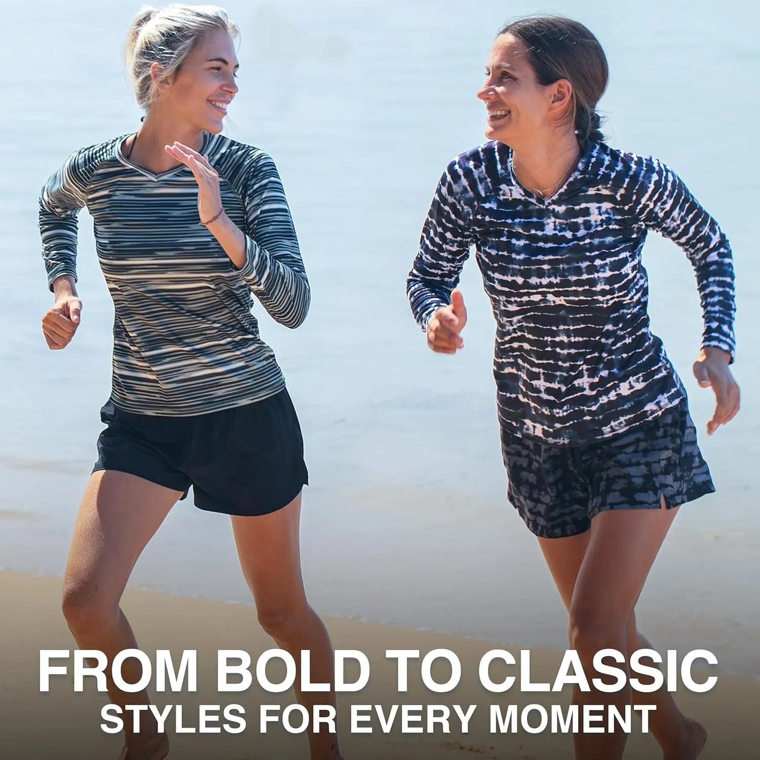 Kanu Surf Women's UPF 50  Long Sleeve Active Swim Tee & Workout Top