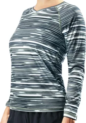 Kanu Surf Women's UPF 50  Long Sleeve Active Swim Tee & Workout Top