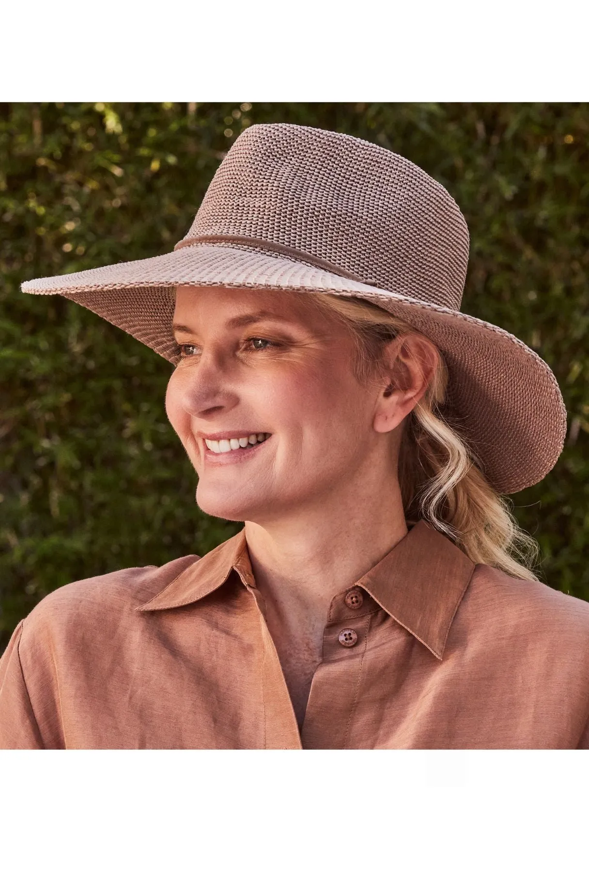 Marie Wide Brim Fedora