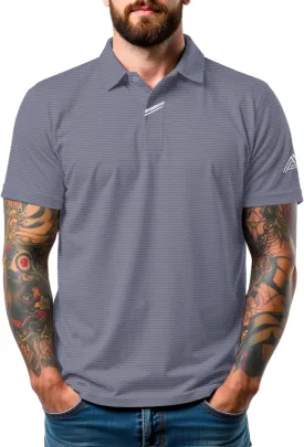 Men's Golf Polo Shirts UPF 50  Short Sleeve Dri Fit Polos Stretch Performance Collared Golf Casual Work Business Wear