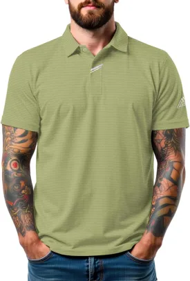 Men's Golf Polo Shirts UPF 50  Short Sleeve Dri Fit Polos Stretch Performance Collared Golf Casual Work Business Wear