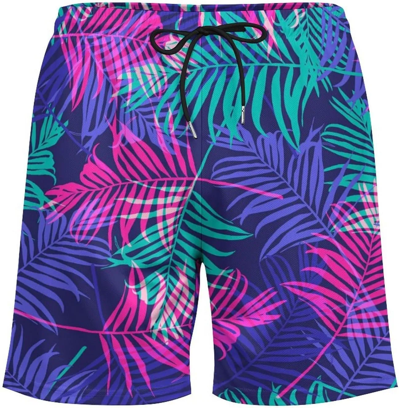 Men's Quick-Dry Swimming Trunks 7 Inch with Compression Liner 2 in 1 Beach Swim Board Shorts with Pockets
