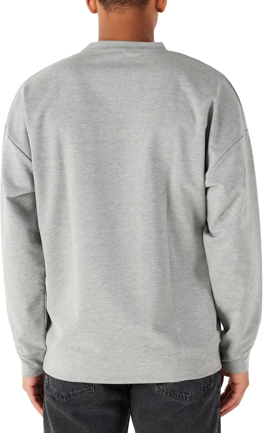 Men's Soft Crewneck Sweatshirt Breathable Crew Neck Pullover Outdoor Athletic Long Sleeve Sweatshirts