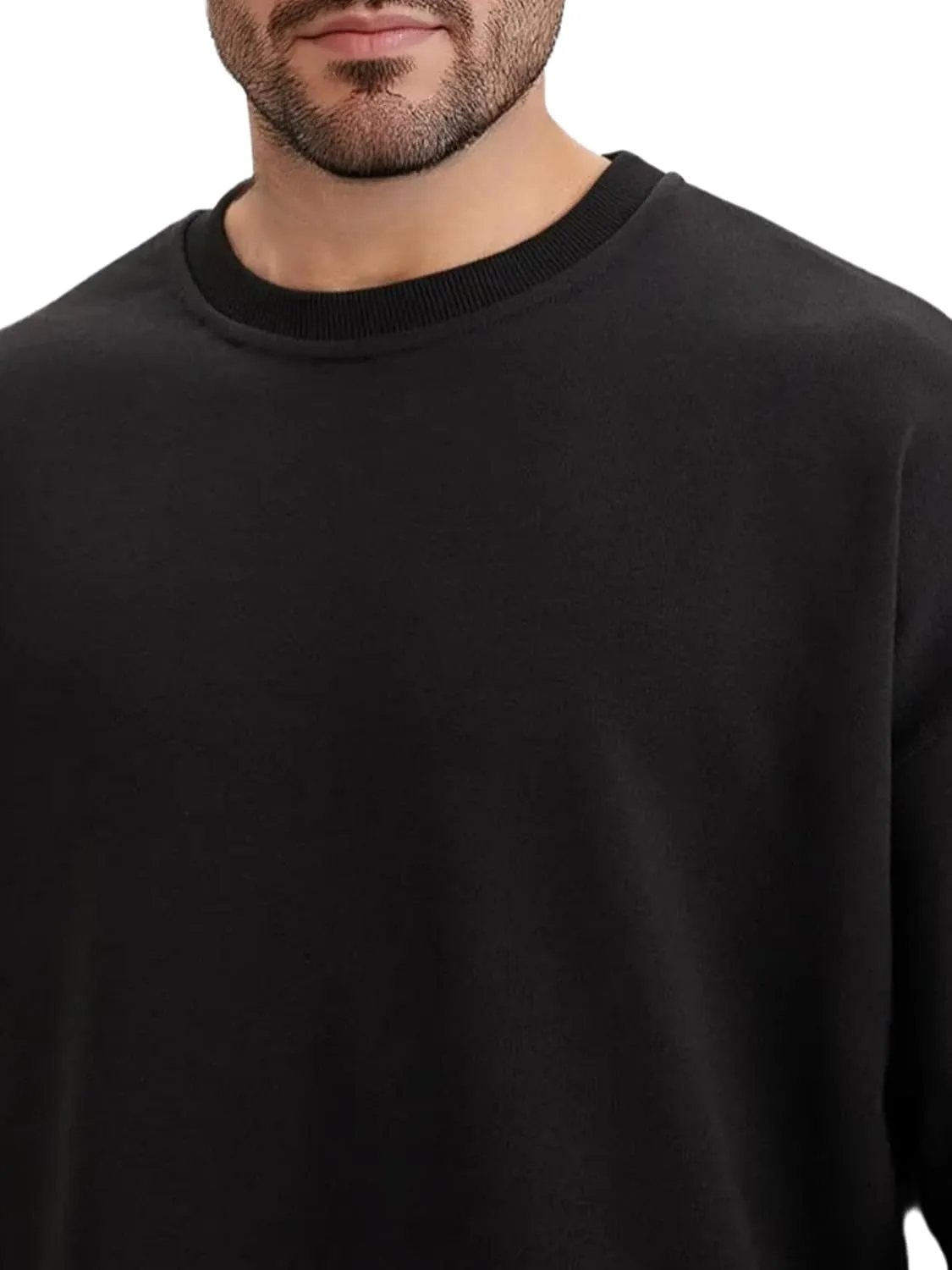 Men's Soft Crewneck Sweatshirt Breathable Crew Neck Pullover Outdoor Athletic Long Sleeve Sweatshirts