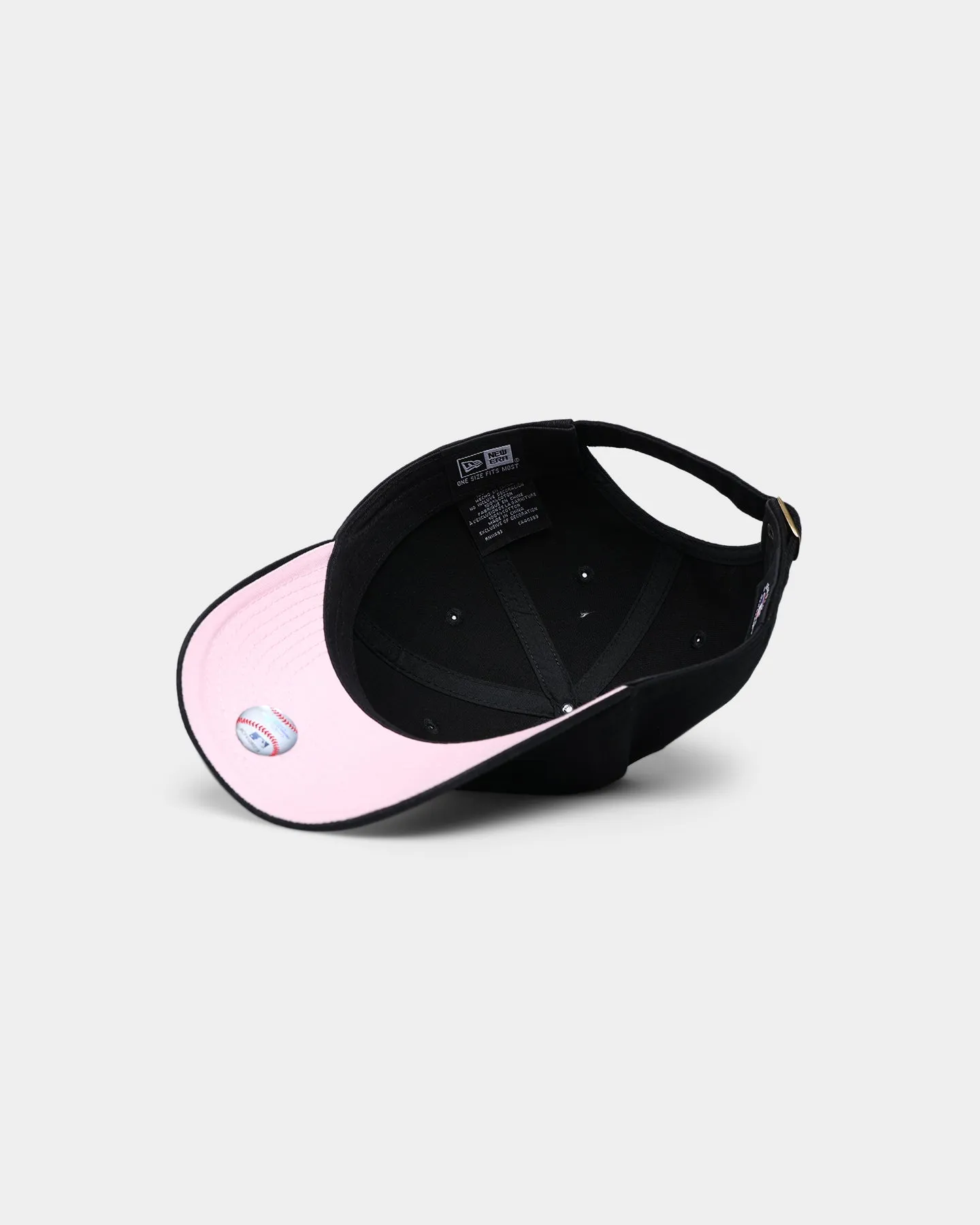 New Era Los Angeles Dodgers 9FORTY Strapback Black/Baby Pink