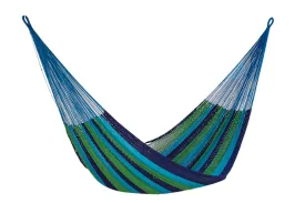 NNEDSZ  Size Outoor Cotton Mayan Legacy Mexican Hammock in Oceanica