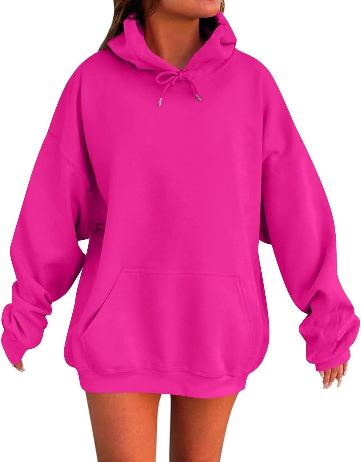 Oversized Hoodies for Women Fall Fashion Long Sleeve Pullover Hoodie Trendy Cute Hooded Sweatshirt Winter Outfits 2025