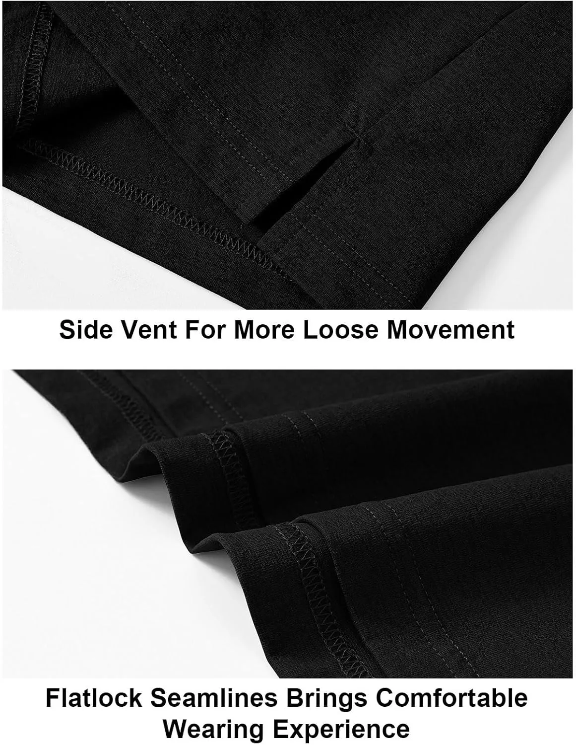 Rdruko Men's Golf Shirts Collarless Henley Dry Fit Athletic Casual Performance Blade Lightweight Polo T Shirts