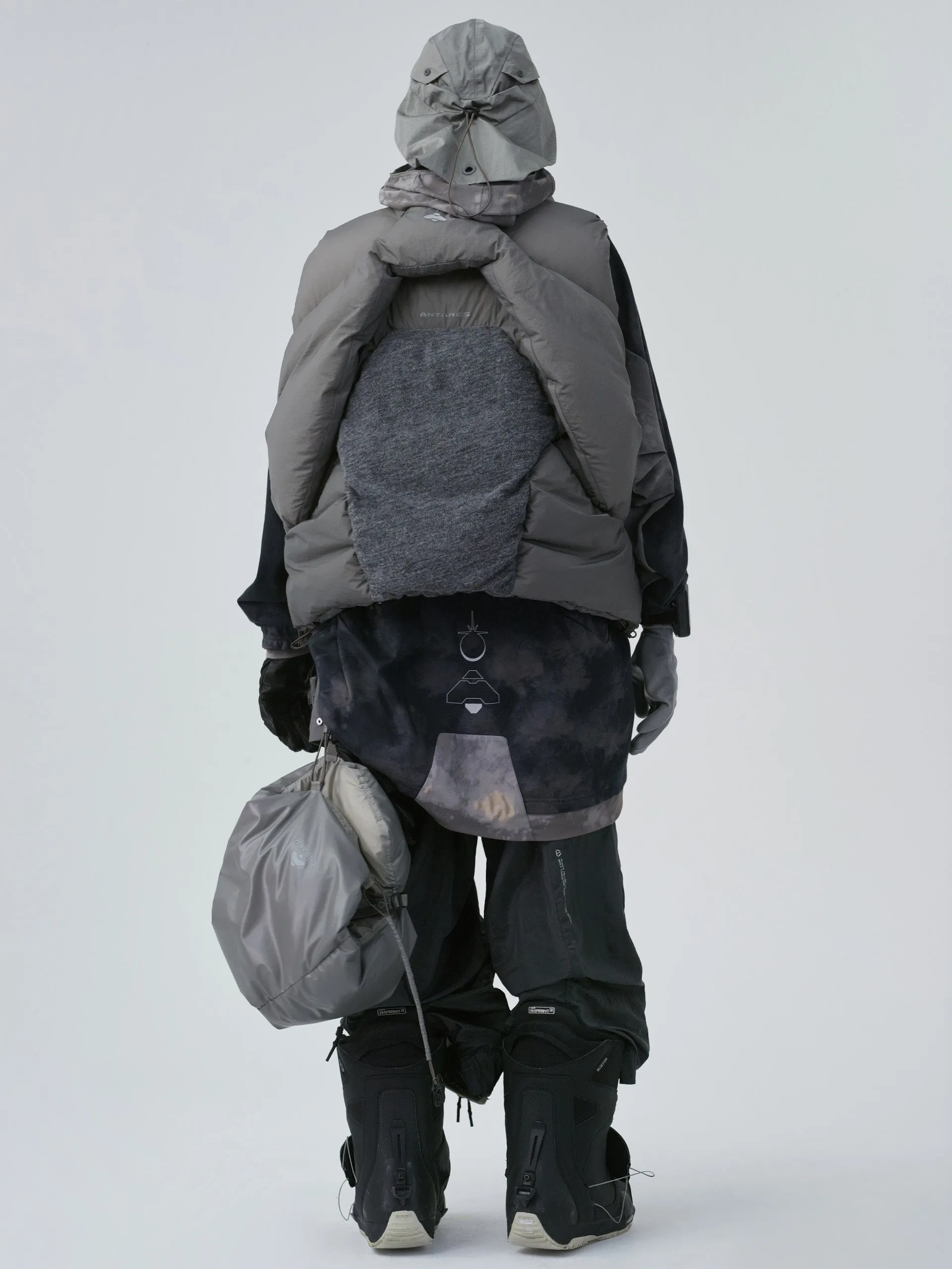 RODAN / volcano spine down vest