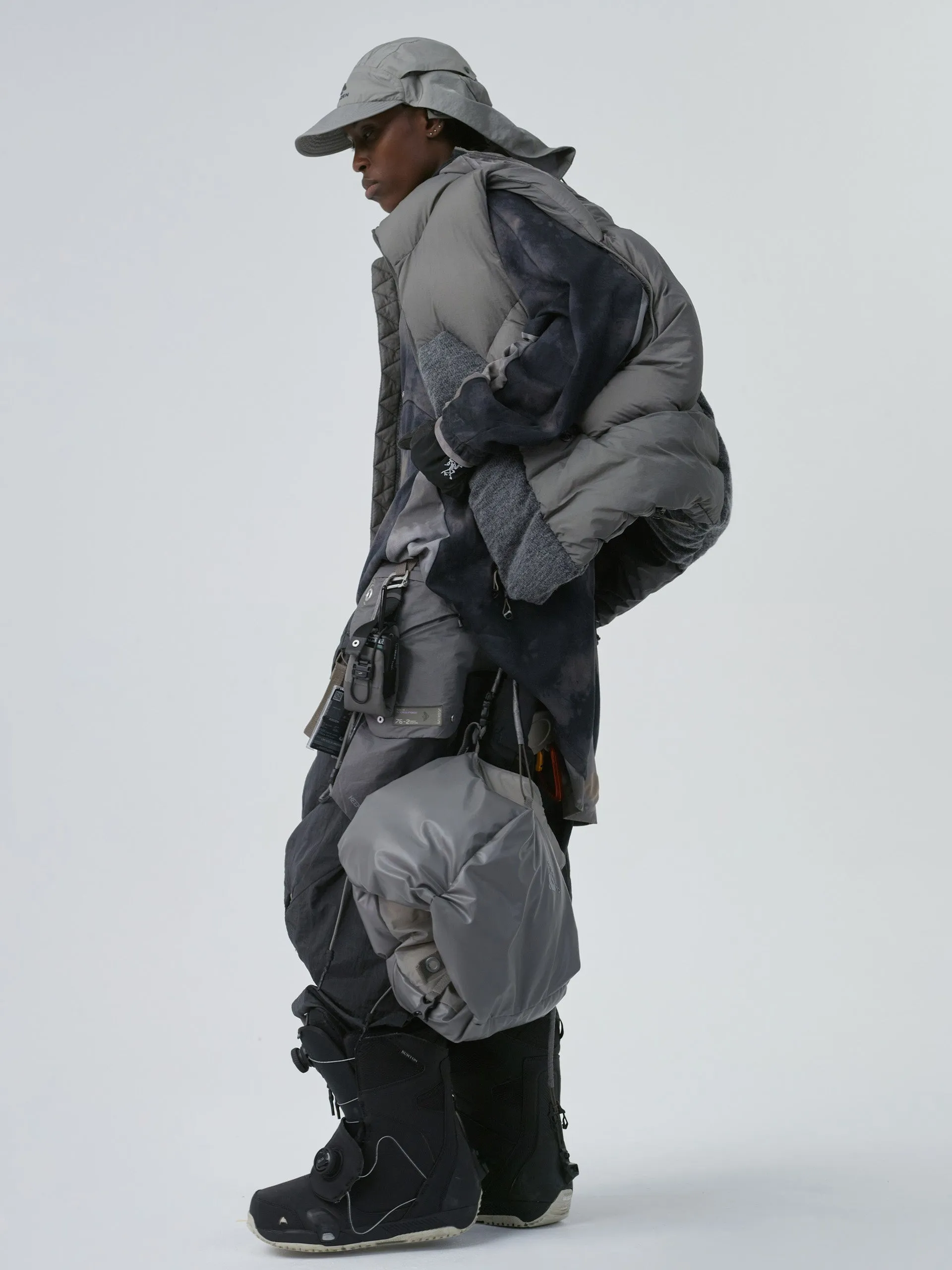 RODAN / volcano spine down vest