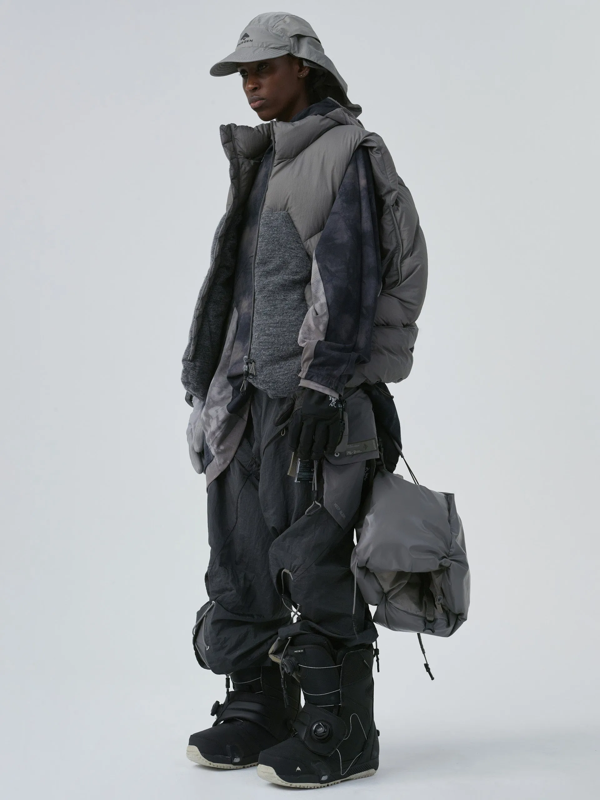 RODAN / volcano spine down vest