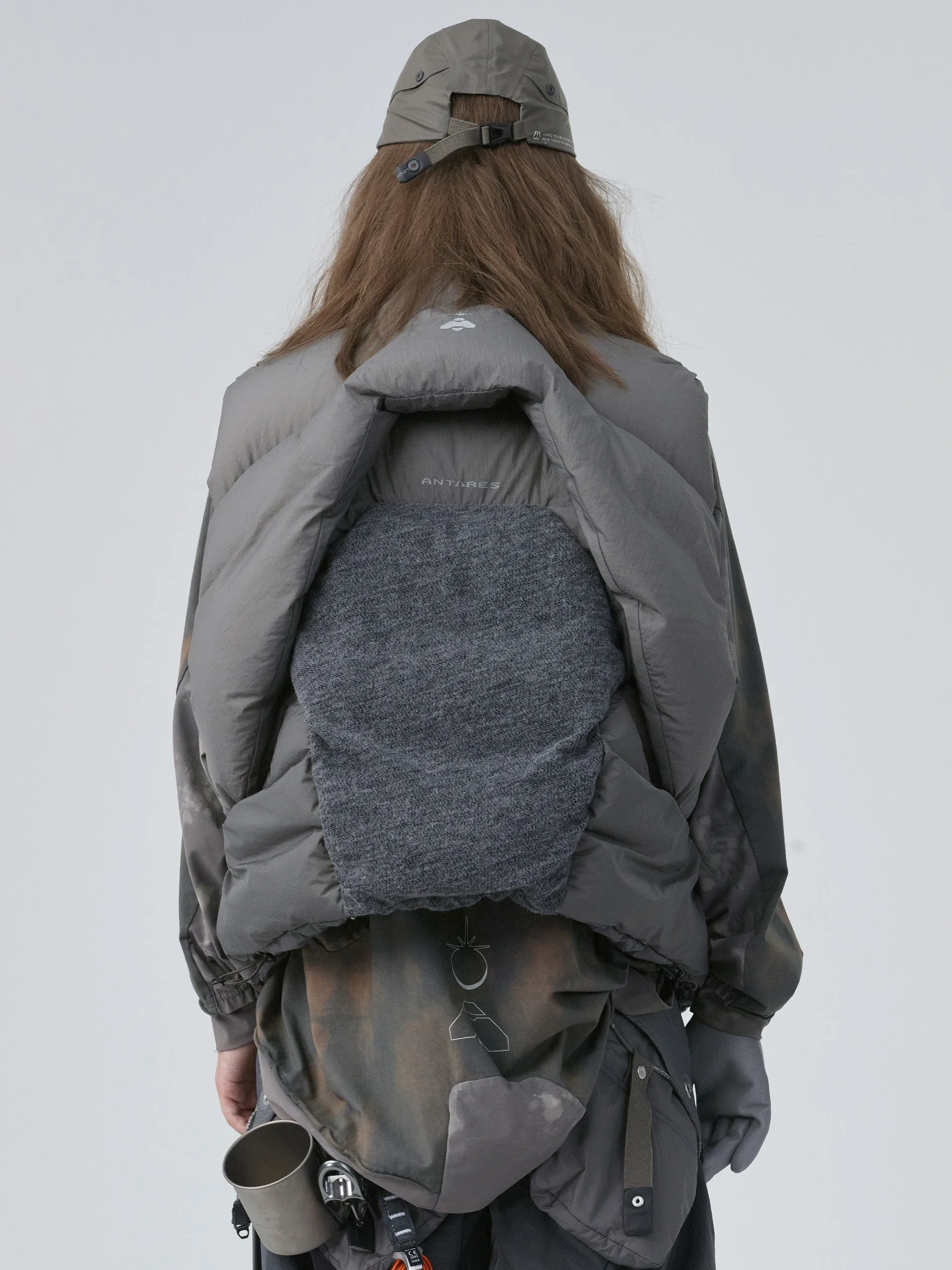 RODAN / volcano spine down vest