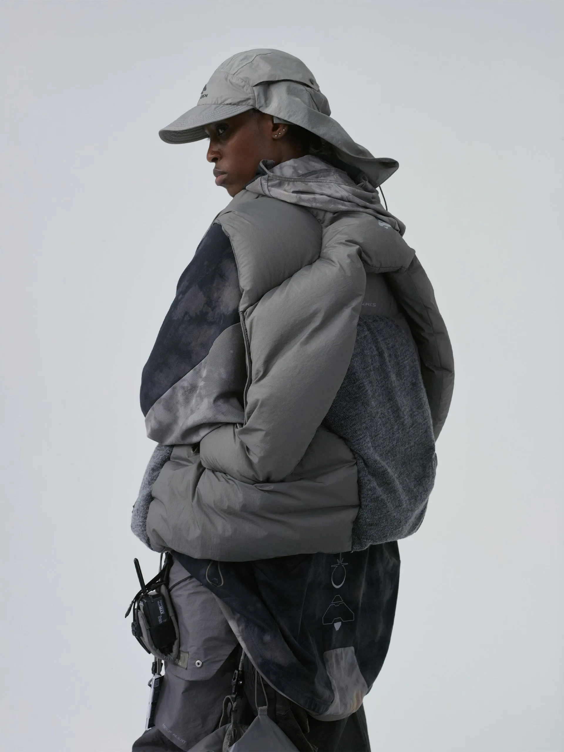 RODAN / volcano spine down vest