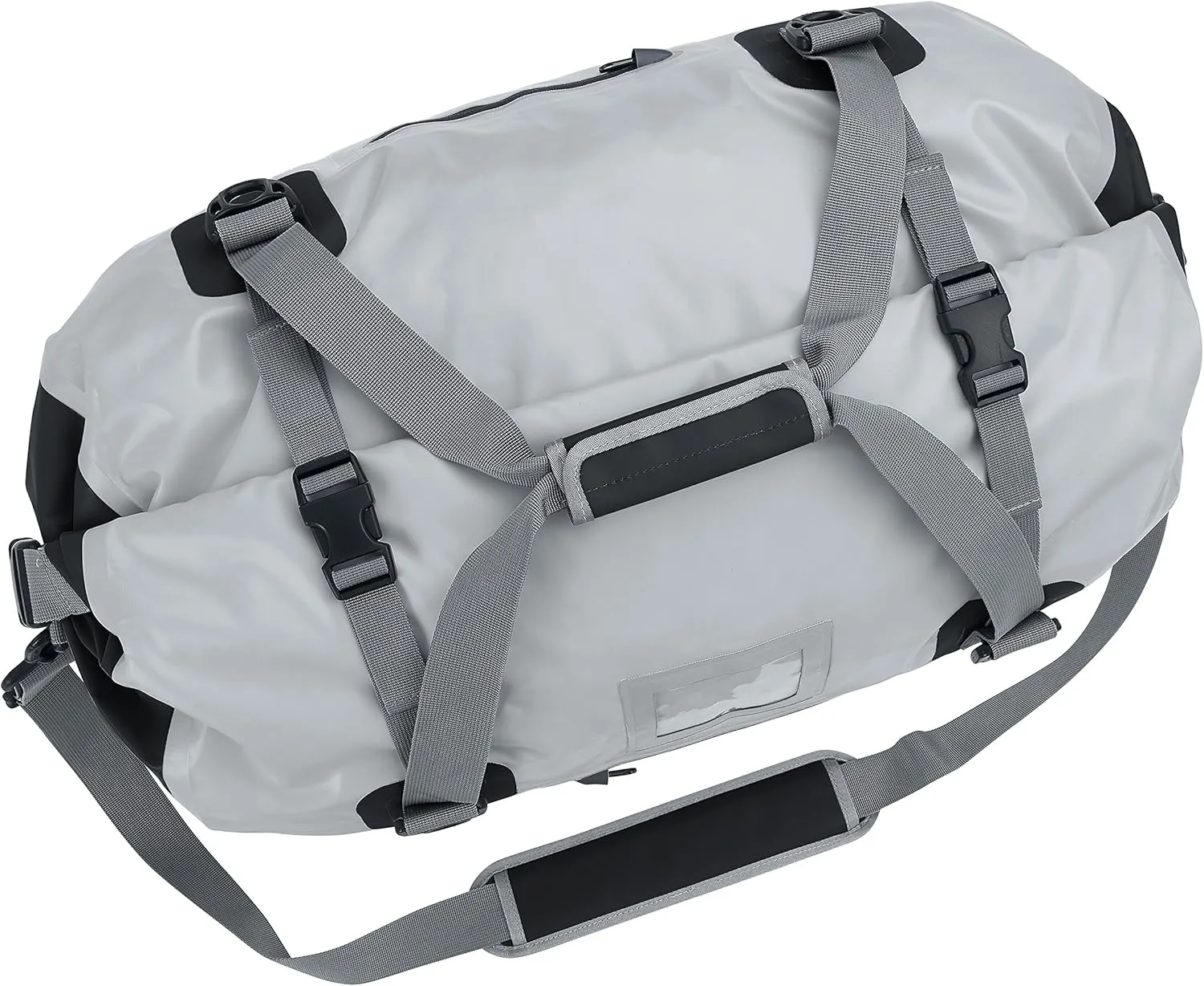 Skog  Kust Duffelsak Heavy Duty Waterproof Duffel - Gear Bag for Sports, Travel, & More - 40L Grey
