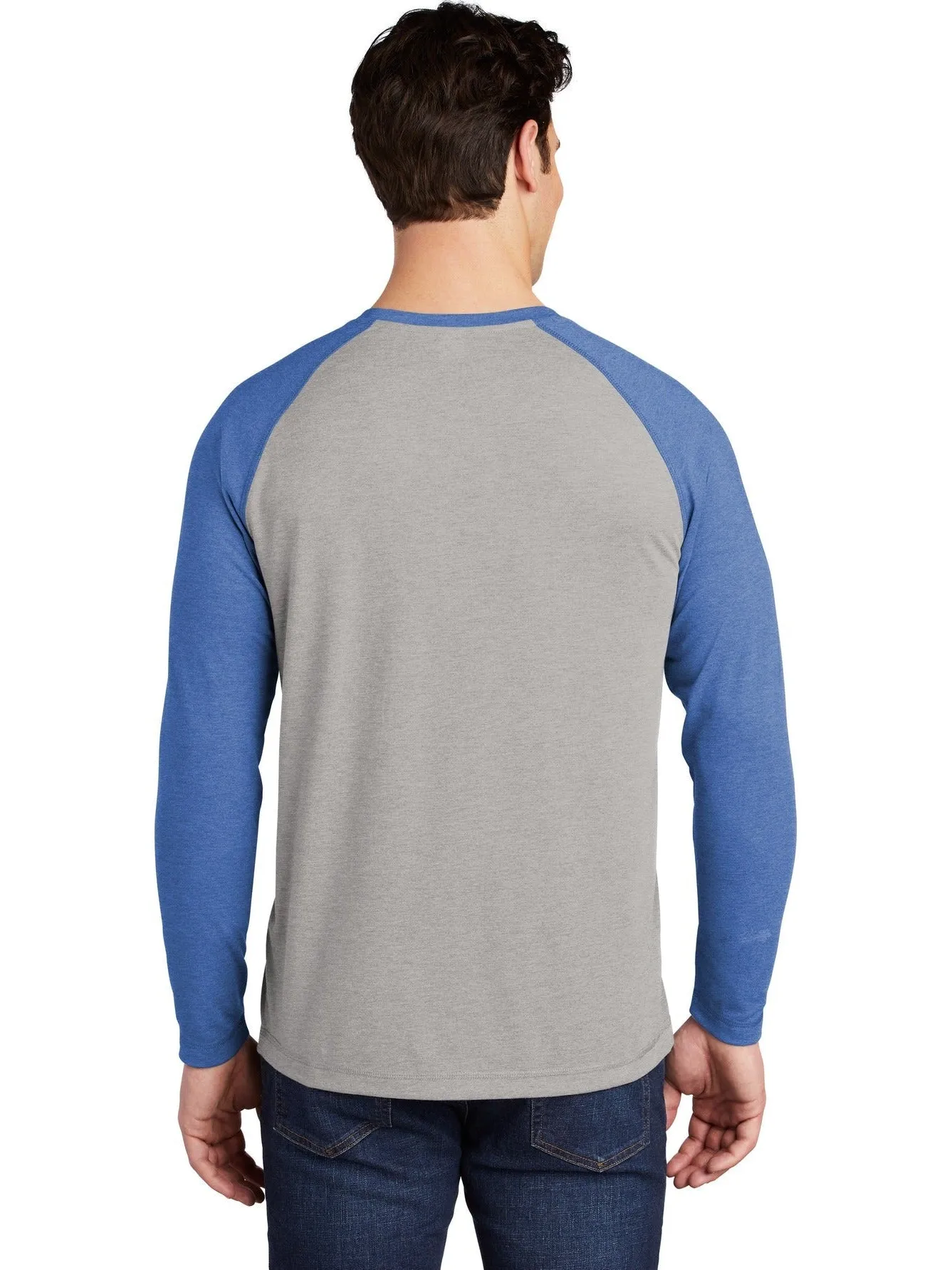 Sport-Tek Posicharge Long Sleeve Tri-Blend Wicking Raglan Tee