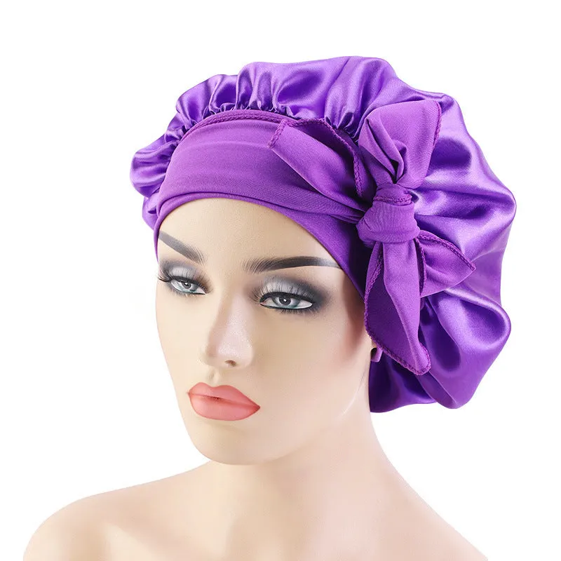 Wholesale Polyester Wide Brim Bath Caps