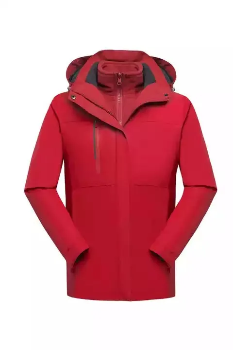 Wholesale Zip Up Unisex Windproof Detachable Outdoor Jackets With Hood