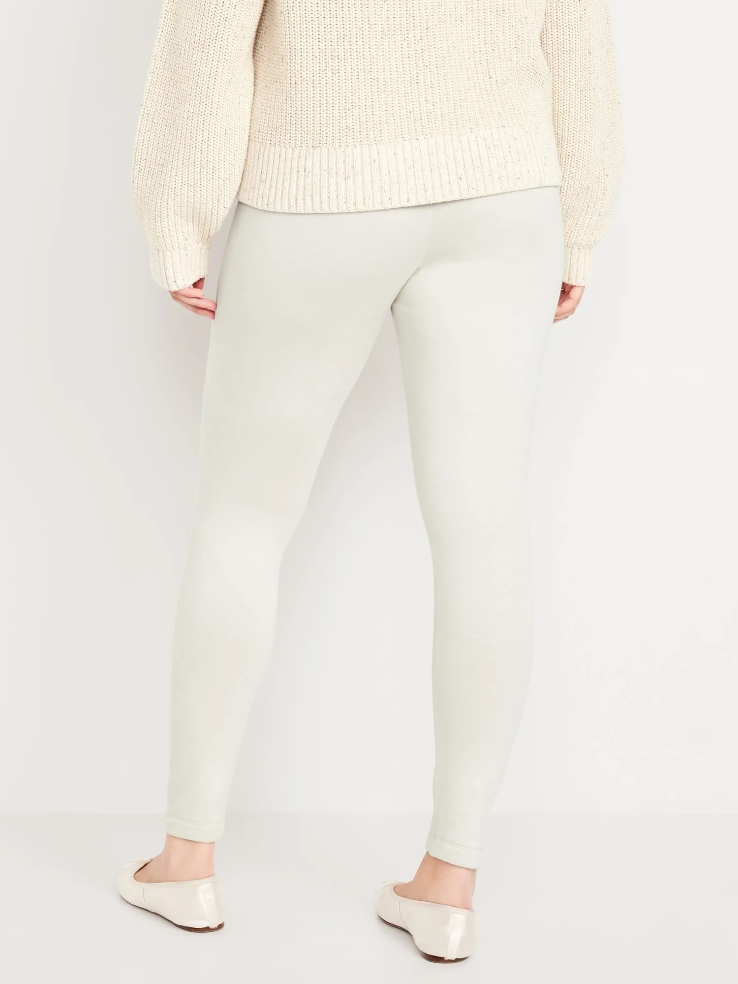 Women's High Waisted Fleece Lined Leggings