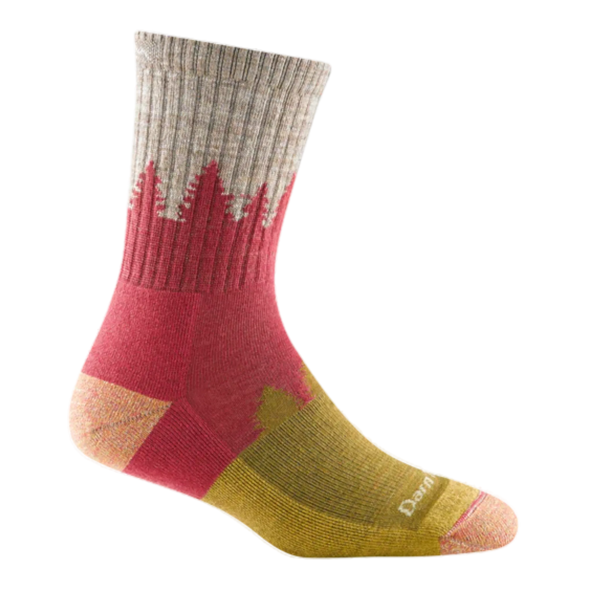 Women's Treeline Micro Crew Midweight Hiking Sock
